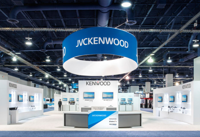 Custom Exhibits Slider Kenwood IWCE 1200