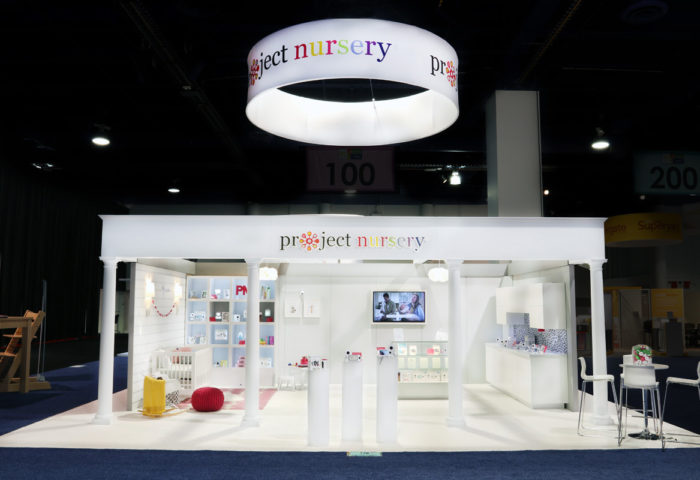 Custom Exhibits Island Project Nursery 1200